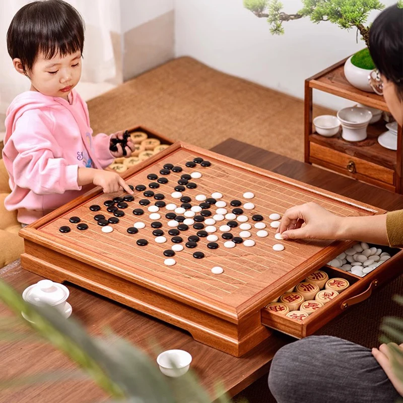 보드게임 럭셔리 여행 중국 체스, 실내 나무 가족 중국 체스, 대형 현대 파티 체스 보드 세트