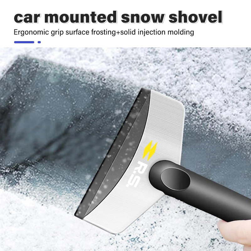 Car Snow Removal Shovel Stainless Steel Ice Scraper Tools For Renaul RS Sport Megane 3 4 2 Clio 5 Line Sandero Scenic Logan