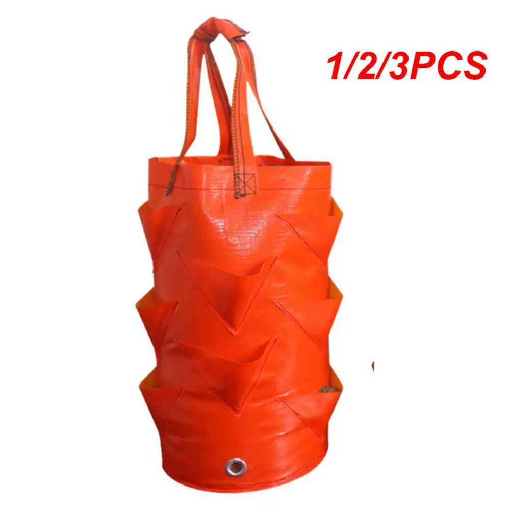 

1/2/3PCS Garden Planting Bag Strawberry Grow Bag 3L Multi-mouth Vertical Flower Tomato Planter Bag