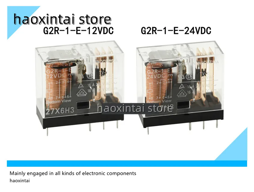 

1pcs RELAY 5/8 PIN G2R-1 2 1A 1-E-5VDC 12VDC 24VDC DC12V DC24V(6 PINS 16A 1 NORMAL)