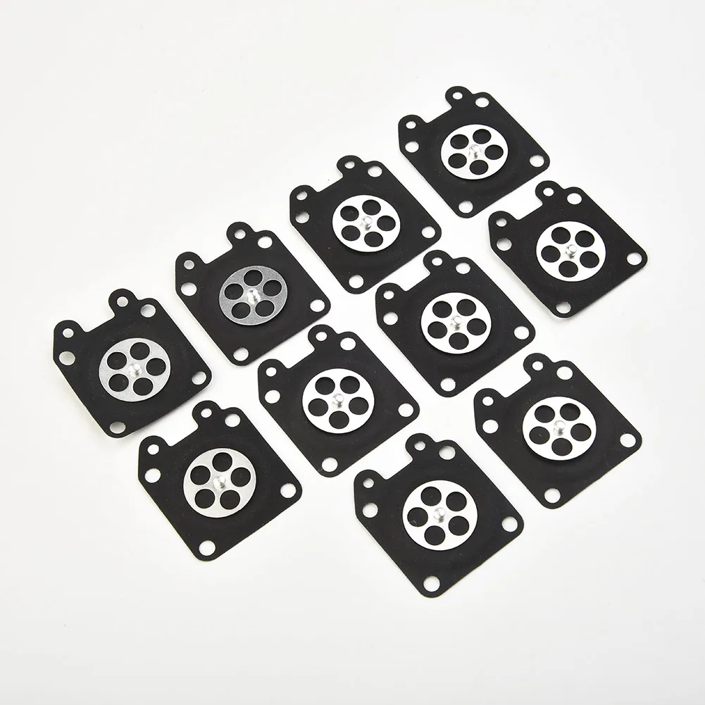 10Pcs Chainsaw Carburetor Metering Diaphragm For Walbro 95-526 95-526-9 95-526-9-8 Replacement Car Assembly Gaskets Kit