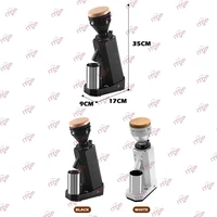 itop 40 ITOP 40mm Titanium Burr Coffee Grinder Metal Hopper Elegant Samll Electric Coffee Grinder Machine Portable Household 2