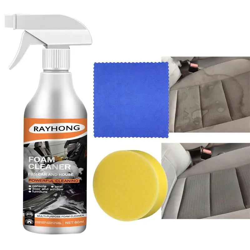 

Multi-Purpose Strong Decontamination Foam Cleaner Rust Remover Cleaning Multi-Functional Car House Seat Cleaner