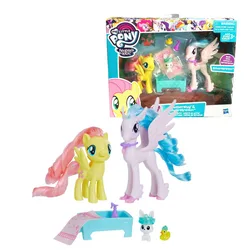 Hasbro – ensemble de figurines de poney d'amitié My Little Pony, jouet pour fille, jouet, maison de jeu, B9160 