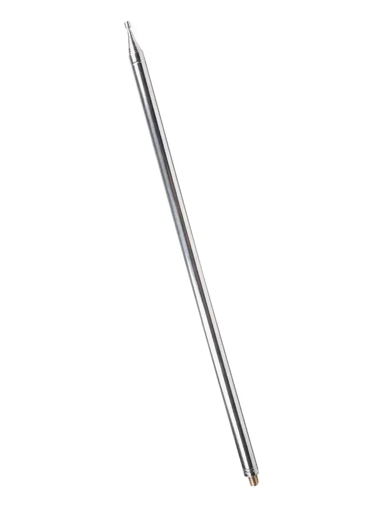 Telescopic 5 6M 18 4FT GP For Ham Radio For Yagi Antenna M10 External Thread Stainless Steel Telescopic Antenna