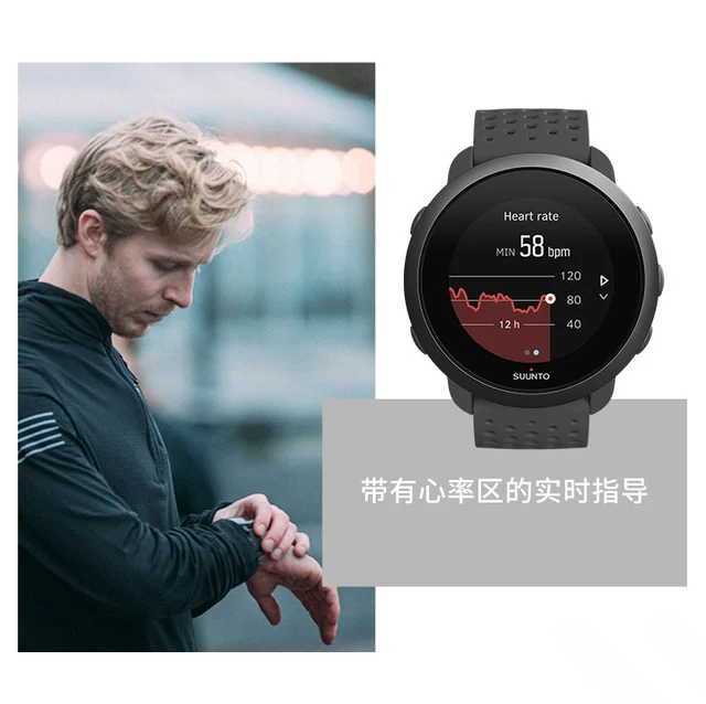 Activity Tracking Suunto Fitness All Black Original SUUNTO
