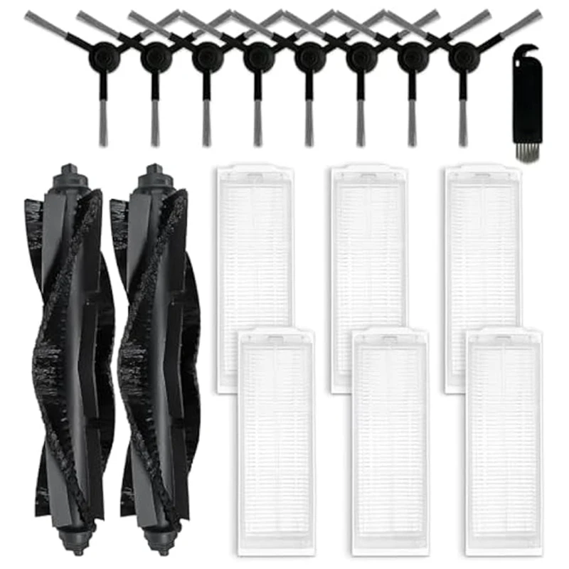 

Сменные основные щетки, основные щетки для робота-пылесоса WYZE WVCR200S, аксессуары