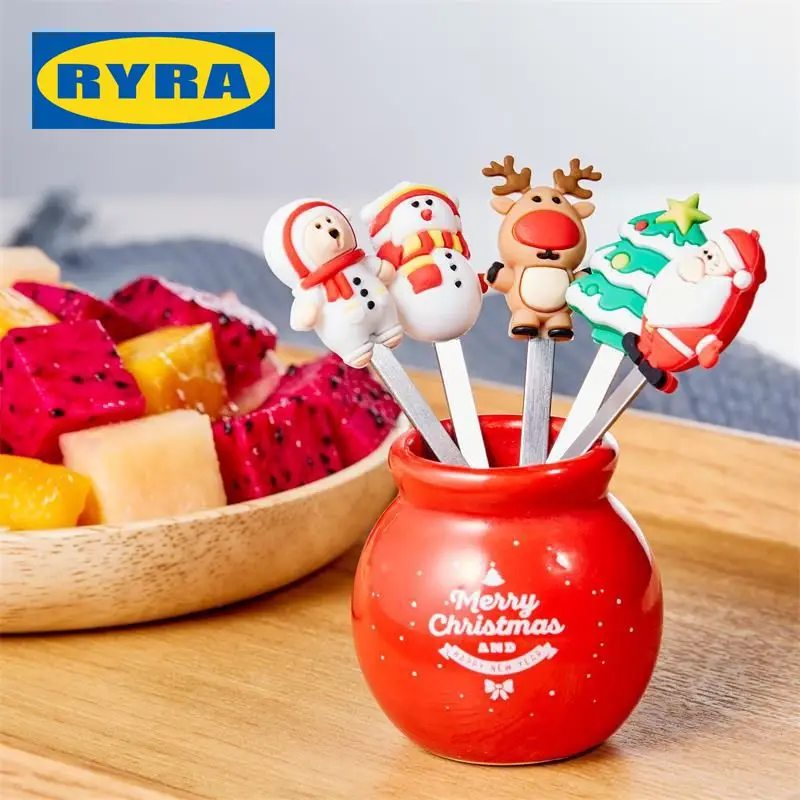 

Вилка для фруктов, десертов, мини-вилка для фруктов, экологически безопасная