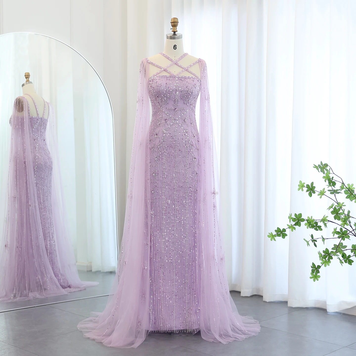 princess polly baby blue dress All Purples Bridesmaid Dresses – BABARONI main image 0
