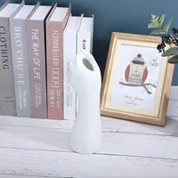 White Arm Hand Vases Pots Ceramic Vintage Decoration Art Abstract  Portrait Look Dried Flowers Vase Modern Home Decorations 2