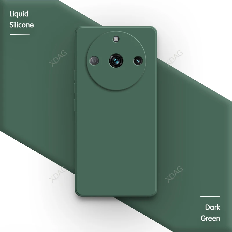 Soft Liquid Silicone Original Back Cover - Basic Phone Case, 6.7
