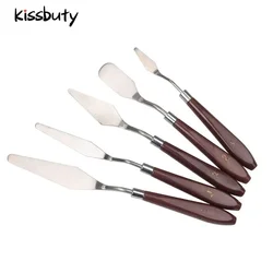 1PC Profession Stainless Steel Palette Scraper Spatula Knives for Artist Oil Painting Tools Painting Knife Art Material Supplies