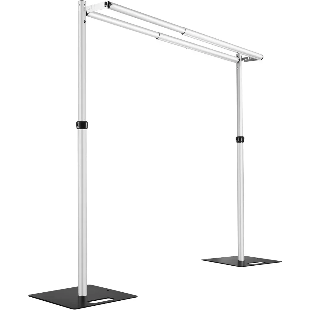 10x10Ft Double Crossbar Pipe and Drape Kit Heavy Duty Adjustable Backdrop Stand Aluminium Double Backdrop Stand photo backdrop stands