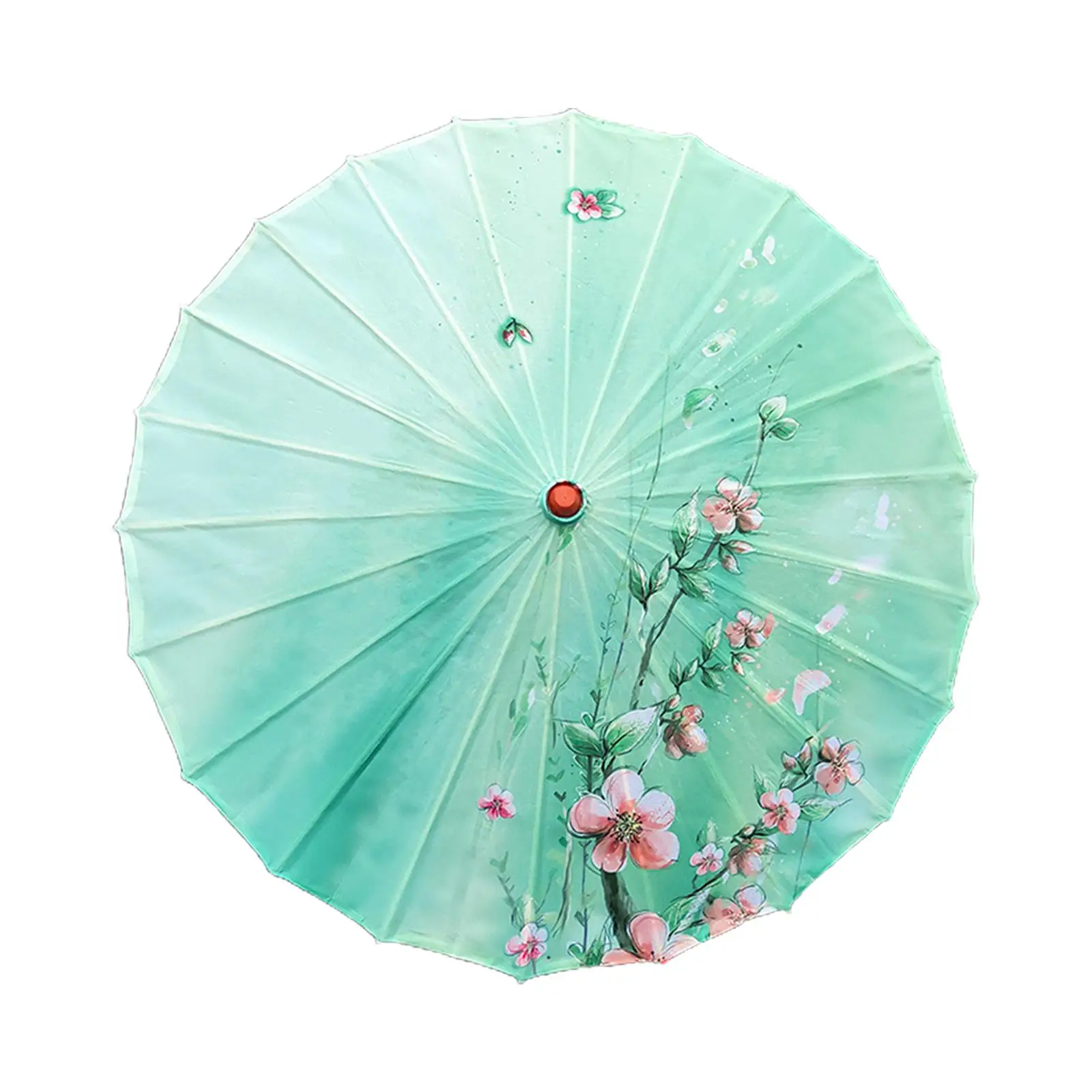 Ancient Dance Umbrella 32 inch Sunshade Rainproof Chinese Oiled Paper Umbrella for Costumes Decoration Events Wedding Party paper umbrella