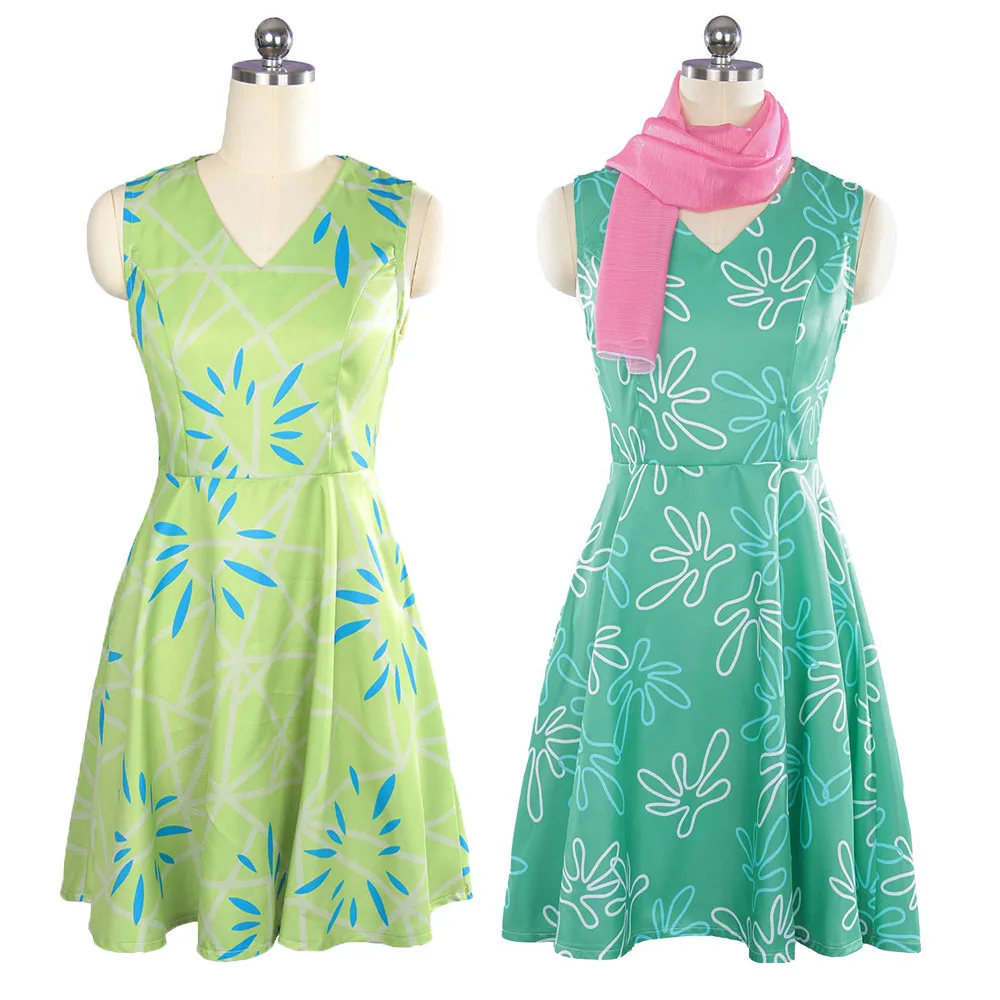 

Костюм для косплея в стиле аниме «Инсайд 2», маскировочное платье с Joy Disgust для взрослых и детей, одежда для Хэллоуина, карнавала, вечеринки, ролевых игр