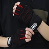1Pair Fitness Half Finger Gloves Men And Women Wrist Guard Sports Dumbbell Riding Non Slip Horizontal Bar Exercise Training 4