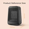 New 1200W Touch Control Space Heater Portable Electric Heater Electric Portable Warmer Home Heater with Remote Control Timing 6
