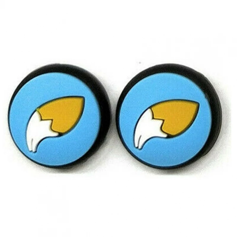 Impugnature Joystick Per Nintendo Switch, Lite, Gomma Protettiva, Eevee Di Coda Blue # Nintendo Switch (Hac-001, Hac-001(-01)) # Nintendo Switch Lite 