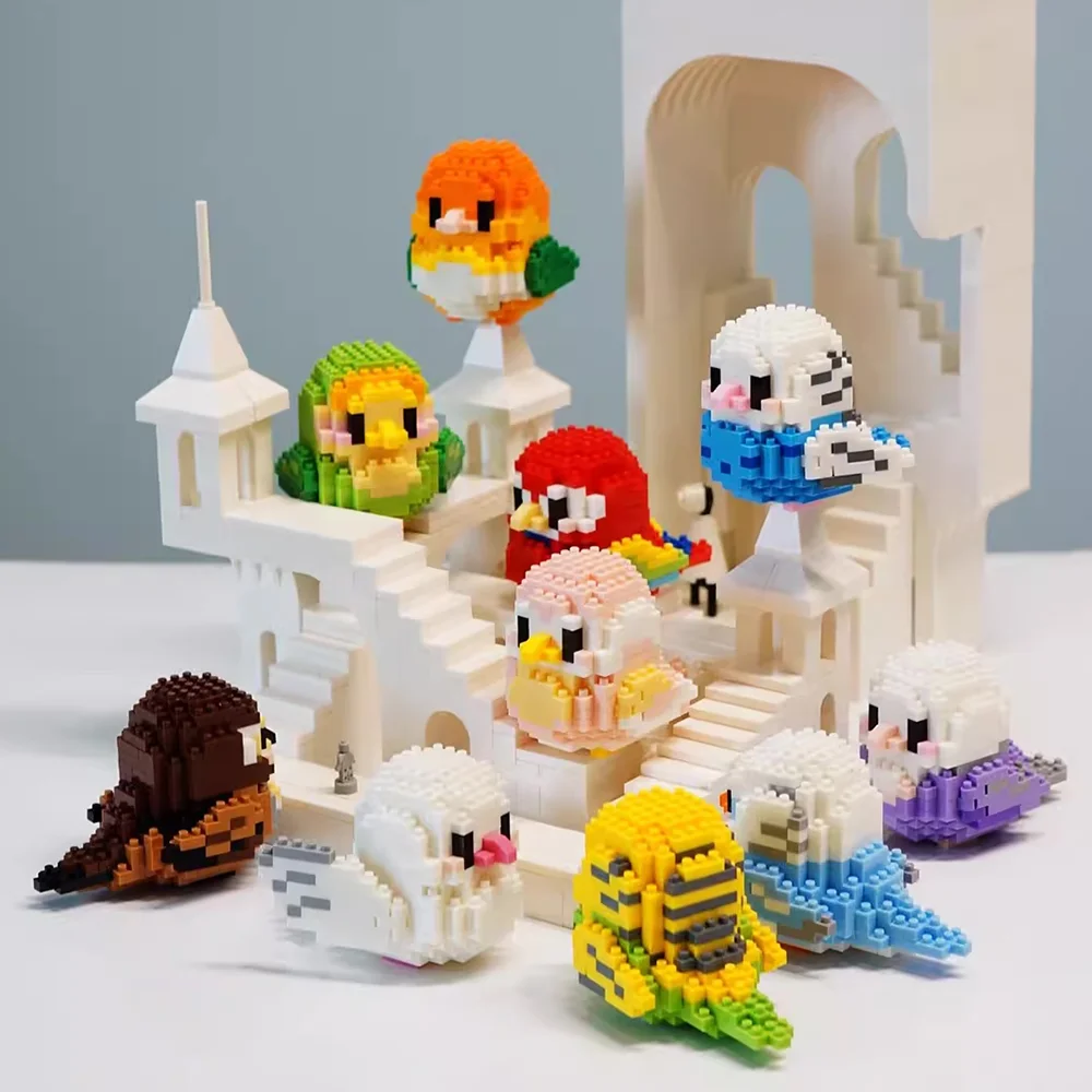 Building Block Toys Moe Bird Series For Boys And Girls