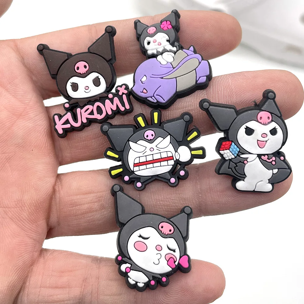 Shoe Charms 30kinds of Aoger Sanrio Shoe Charms for Clogs Sandals Decoration Shoe Accessories Charms shoe charms