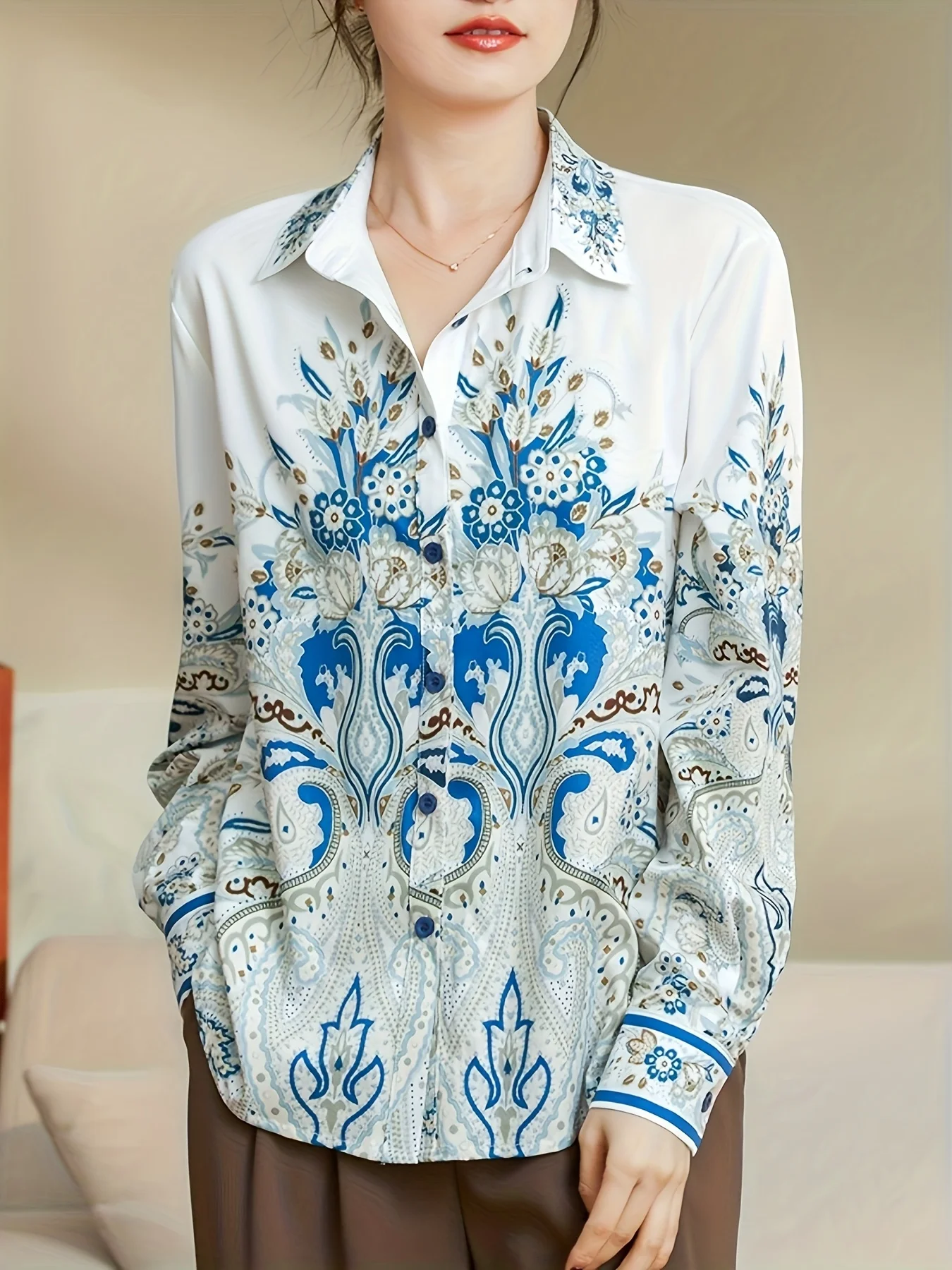 بلوزات نسائية عصرية قمصان نسائية أنيقة جديدة بلوزا...