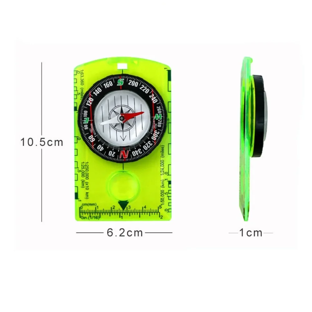 Waterproof Baseplate Compass 3