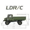 New 4wd Electric Vehicle Remote Control Off-road Climbing 1:12 Unimog High-speed Drift Remote Control Car Model Children's Toys 4