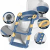 New Stepped Children's Toilet Foldable Foot Stool Multi-functional Toilet Boy Girl Baby Toilet Training Potty Ladder for Kids 4