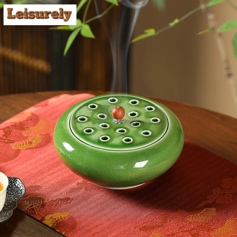 Seedpod Of The Lotus Incense Holder Incense Smoke Waterfall Incense Burners Aromatherapy Censer Chinese Tea Set Ornaments Craft