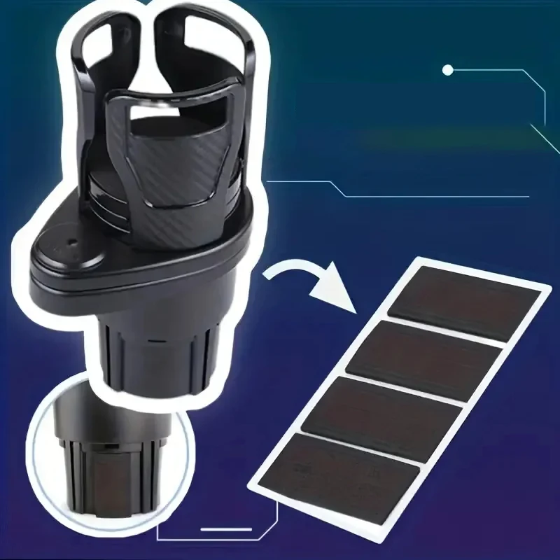 Cup Holder Expander 1Pcs Adjustable Car With Phone Holder Organizer