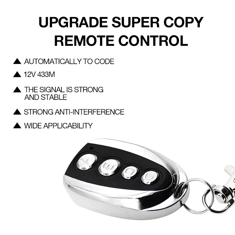 Ushaped Copy Remote Control 433 Universal Pair Copy Electric Rolling