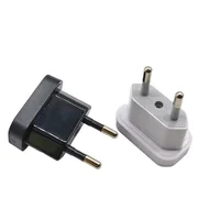 1 ชิ้นปลั๊กอะแดปเตอร์ US ไปยัง EU ยูโรยุโรปปลั๊ก Power Plug Converter Travel Adapter จีน CN to EU อะแดปเตอร์ซ็อกเก็ตไฟฟ้า 1