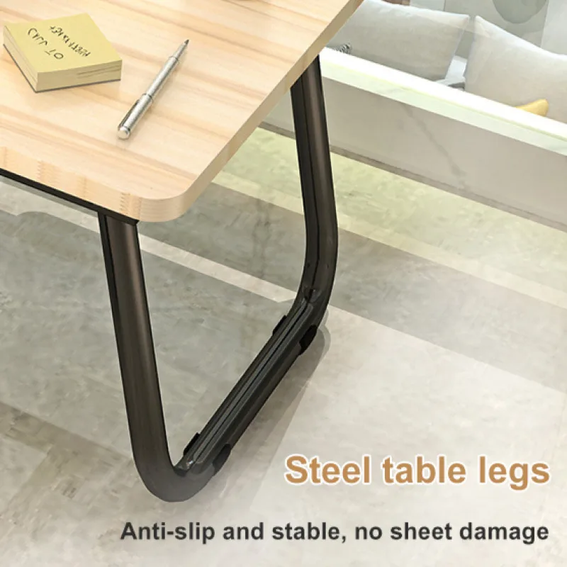 Multifunctional Lazy Table Portable Foldable Bed Table Adjustable Desktop Heights Study Desk for Dormitory Student and Children