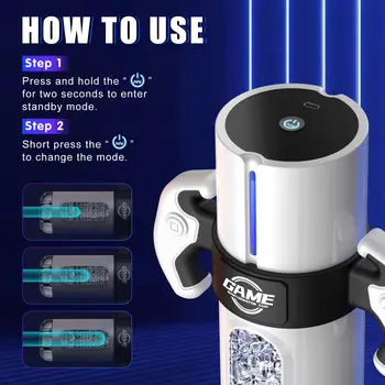 Automatic Male Masturbator Realistic Silicone Vagina 9 Modes Sucking Blowjob Pussy Men Masturbators Goods Adult Sex Toys