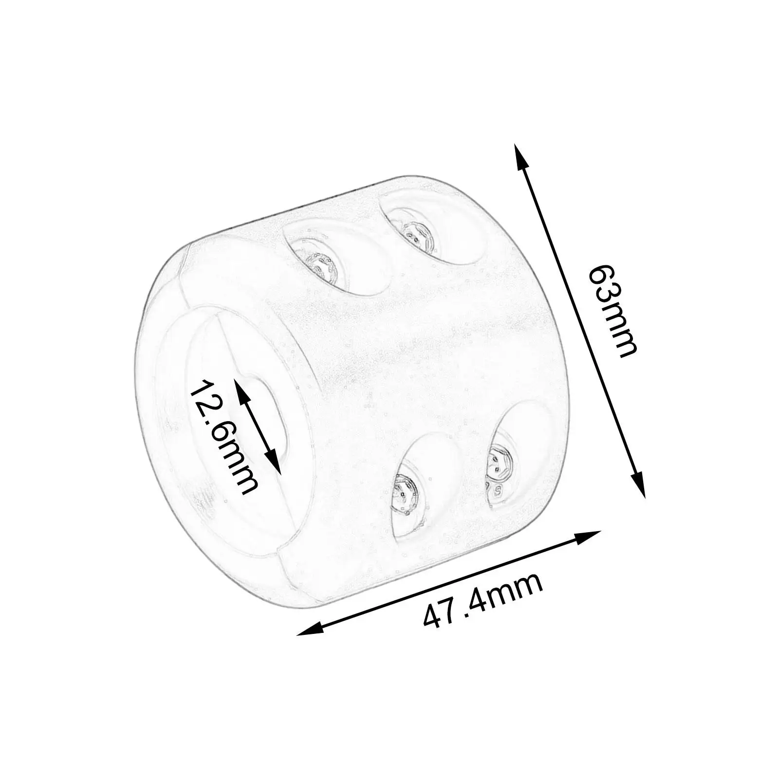 Winch Accessories with Winch Cable Hook Cap, Rubber Winch Rope for UTV