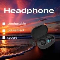 E6S Wireless Bluetooth Earphones TWS Bluetooth Headset Wireless Earbuds Noise Cancelling Earphones with Mic Headphones Sport 2