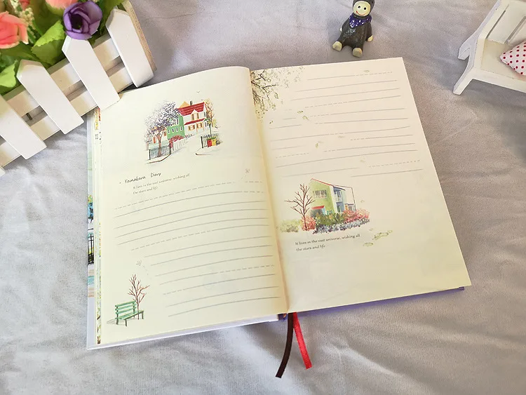 Capa Dura, Diário Grosso, Caderno, Página para