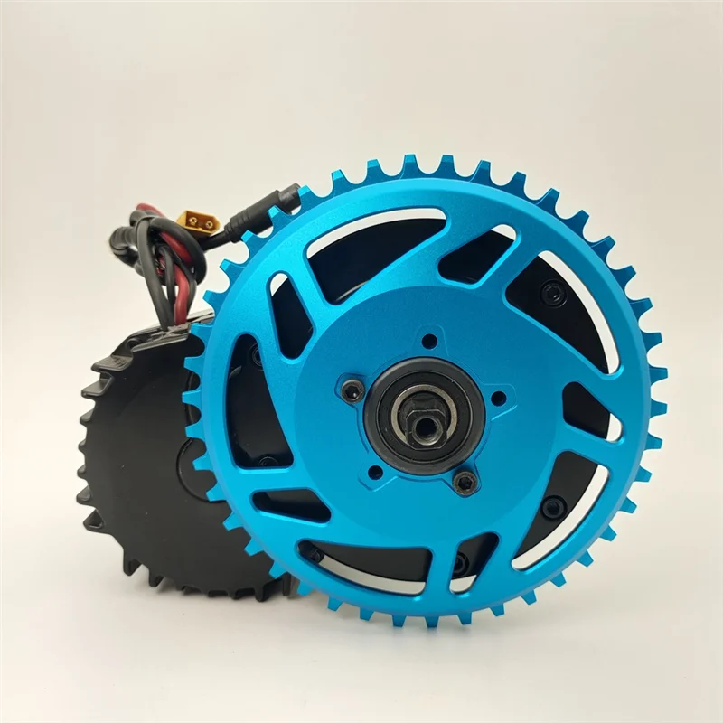 

Звездочка 42T для Bafang BBSHD Средний приводной двигатель электрический велосипед, сменный протектор колеса звездочки, синий