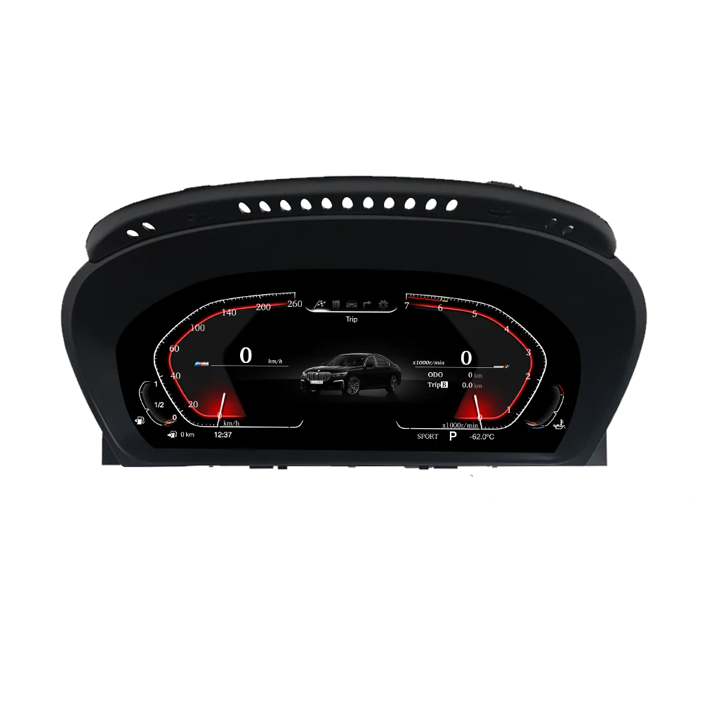 

2024 Latest Original 12.3" LCD Digital Cluster for BMW 5 Series E60 E61 E63 E64 instrument Speedometer display Virtual Cockpit