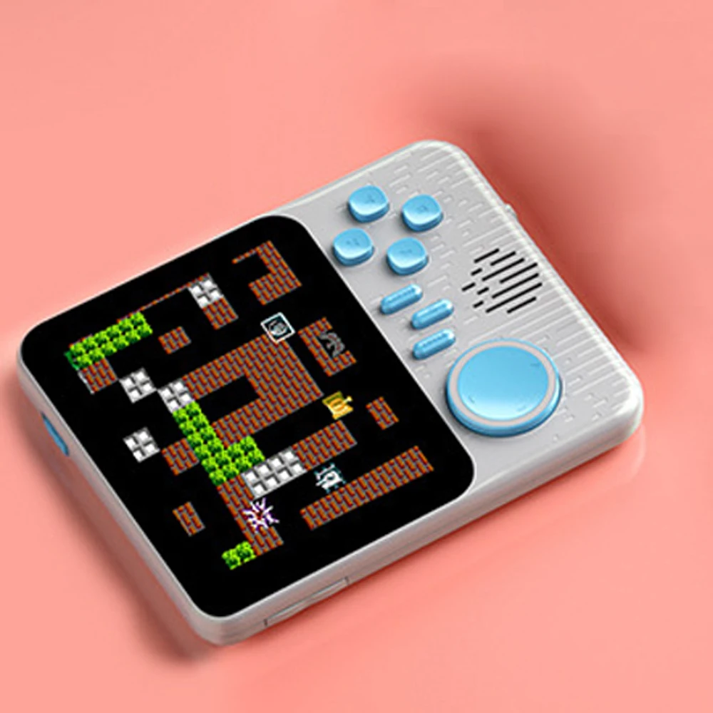 Console di gioco portatile retrò G7 da 3,5 pollici ad alta definizione, supporta la TV e ha 666 videogiochi integrati - immagine 4