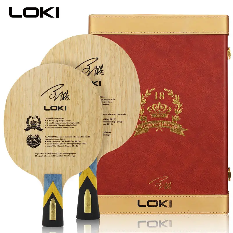 LOKI Limited Edition Wang Hao HONOR Table Tennis Blade 5