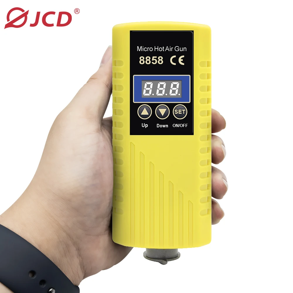 JCD Hot Air Gun 8858 Micro Rework Soldering Station LCD Digital Hair Dryer For Soldering 220V 750W Heat Gun Welding Repair Tools