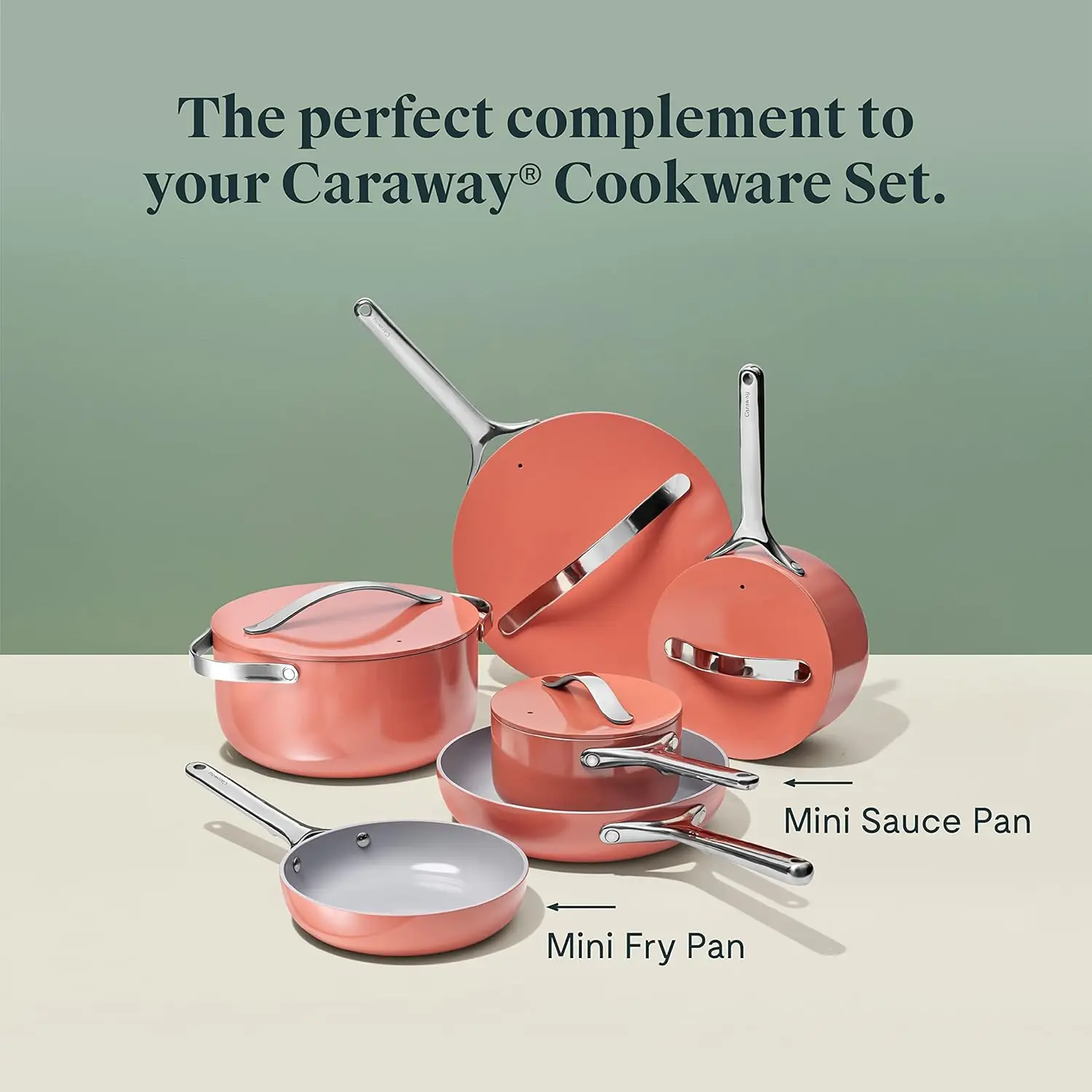 Nonstick Ceramic Mini Fry Pan (1.05 qt, 8") - Non Toxic, PTFE & PFOA Free - Oven Safe & Compatible with All Stovetops (G 5