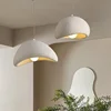 Modern Wabi-Sabi HDPE Led Pendant Light Living Dining Room Chandelier Lighting Home Decor Bedroom Kitchen Hanging Lamp Luminaire 5