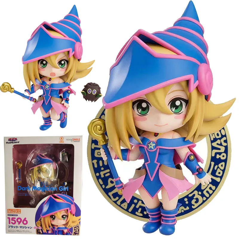 

In Stock Original GOOD SMILE GSC 1596 NENDOROID Duel Monsters Dark Magician Girl Anime Figure Model Collecile Action Toys Gifts
