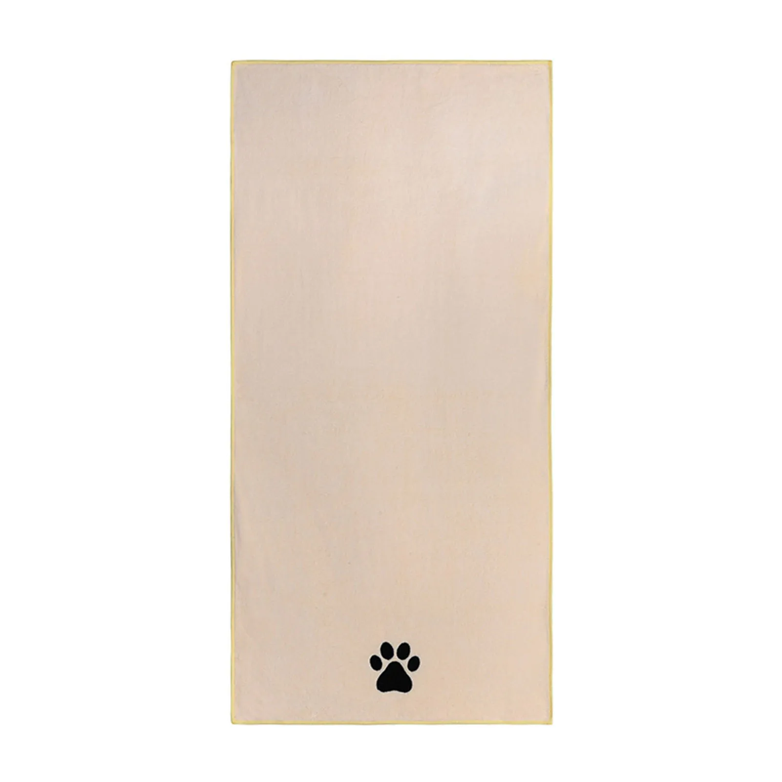 Plush Microfiber Embroidered Pet Towel - Ultra Soft & Absorbent Blanket