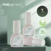Nailpop 15ml Brush On Nail Glue Easy Application Long-Lasting Super Strong Nail Bond for Acrylic Nails Nail Tips Press On Nails 2