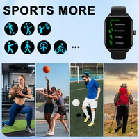 LAXASFIT H9 Smartwatch Dial to Answer Calls Calorie Tracking Heart Rate Blood Oxygen Monitoring Bluetooth Smart Watch 5