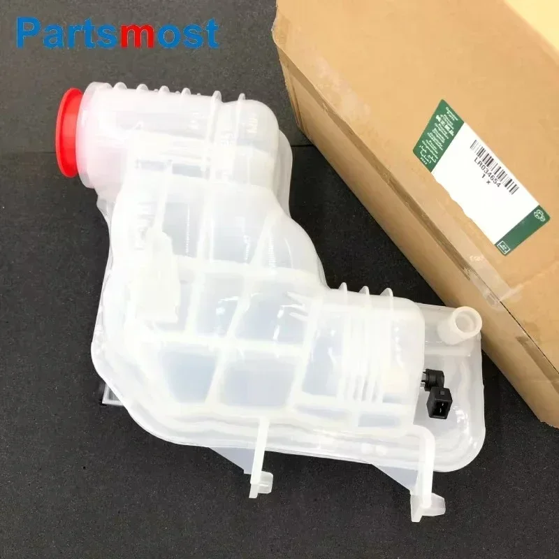 LR034654 5.0L SC V8 petrol radiator coolant overflow container for Land Range Rover 13-RR Sport 14-expansion tank with sensor coolant expansion tank