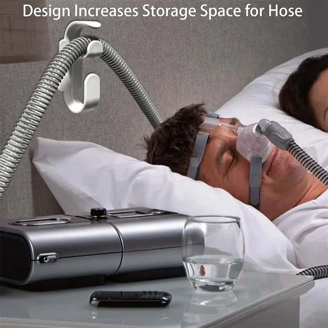 Tartós Maszk Horog Önfagási Univerzális Tömlő Tartó Tömlőhorog Cpap Fogas - Image 3